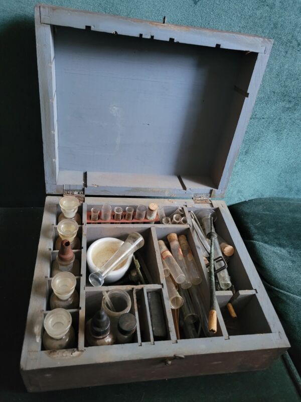 Antique Medicine Box For Apothecary Late 1800s To  Early 1900s?