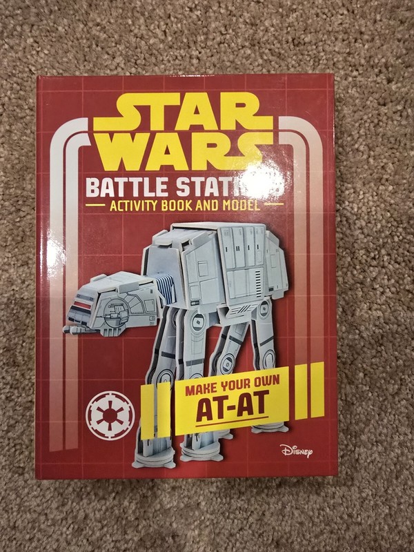 Star Wars AT-AT Model Kit and Battle Stations Activity Book