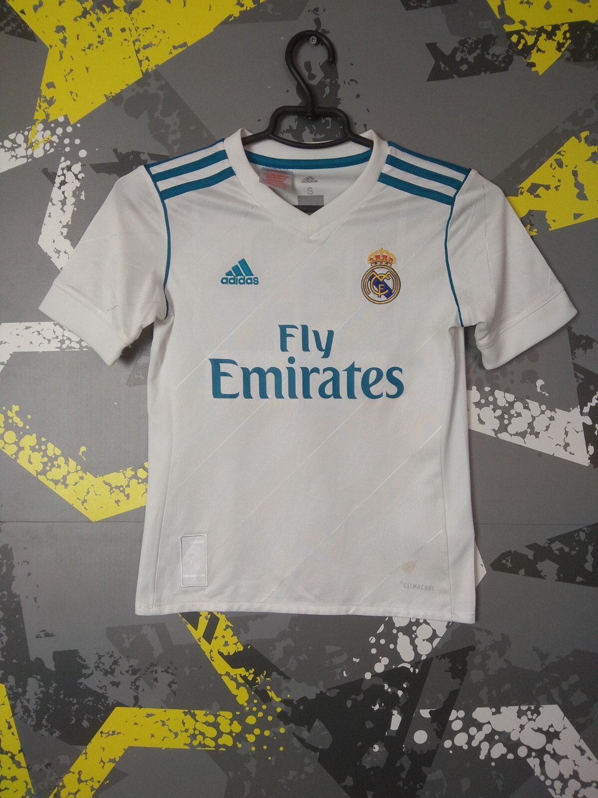 ウェア REAL MADRID - 2017/2018 (Home) 2017-18 Real Madrid Home Shirt - 6/10 - (S.Boys)