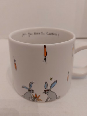 Magenta Jack s Carrots Mug Easter Bunny All You Need Is Carrots XLarge Rabbits