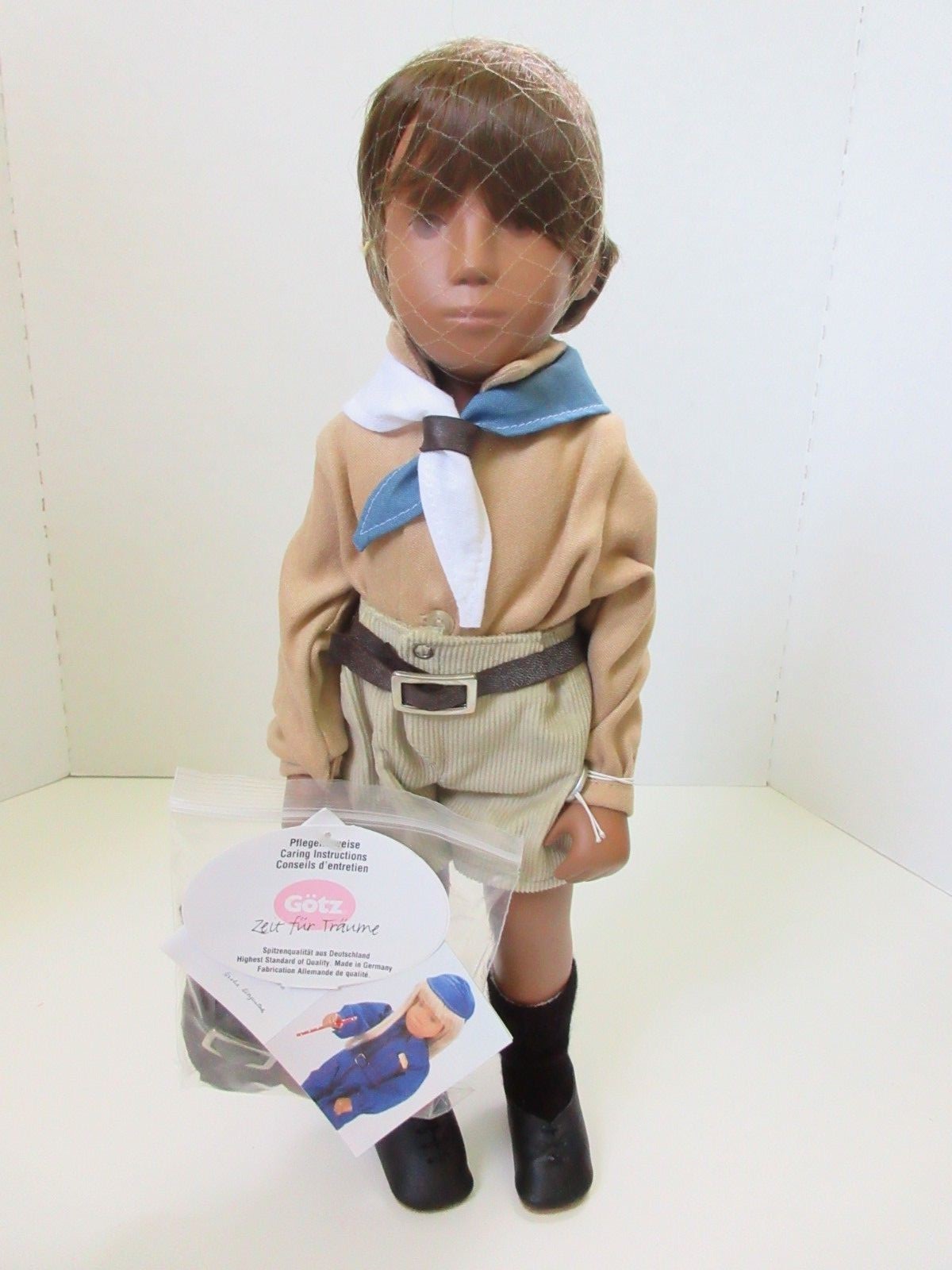 Gotz Sasha Michel Boy Scout 16.5