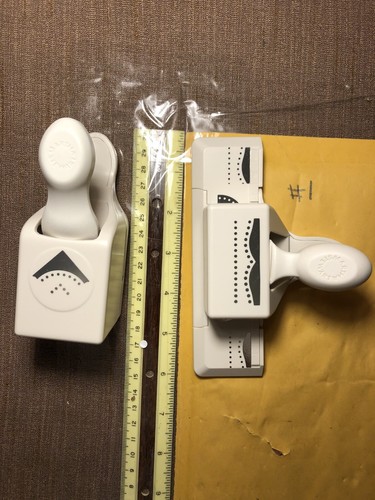 Martha Stewart Punch Around the Page Cherish Corner and Edge 2 piece Set RARE