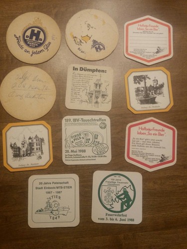 11 Beer Coasters