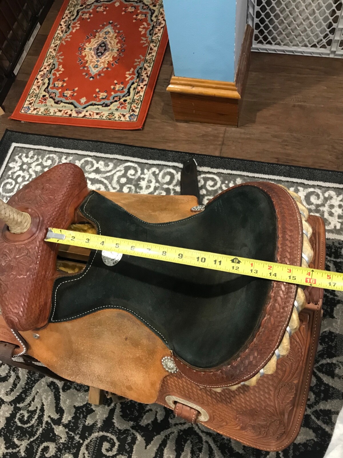 HR barrel saddle 14”