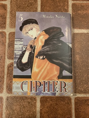 Cipher Volume 5 English Manga by Minako Narita RARE OOP FREE SHIPPING