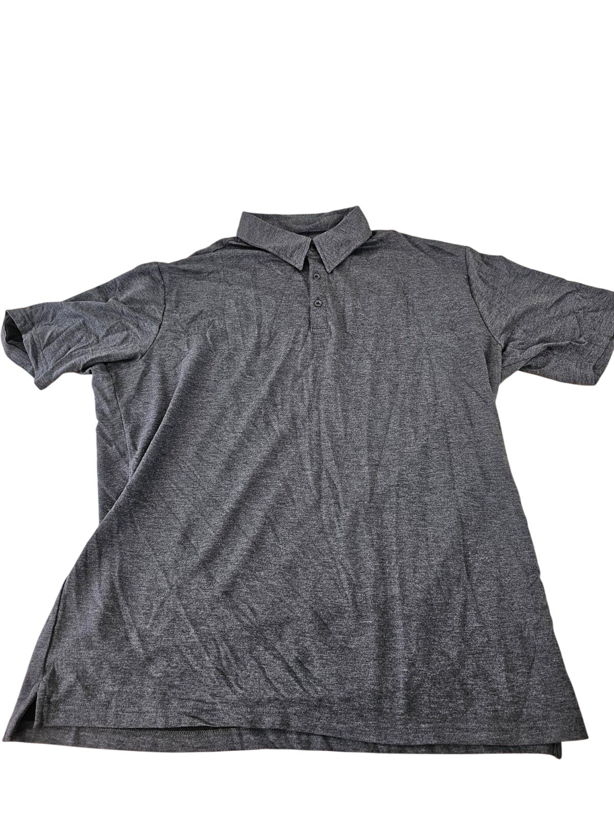 Jachs New York Mens Short Sleeve Classic Fit Polo Shirt Grey XXL / 2XL