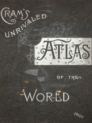 1901 UNITED STATES ANTIQUE MAP Geo CRAM Atlas 22 x 15 Original