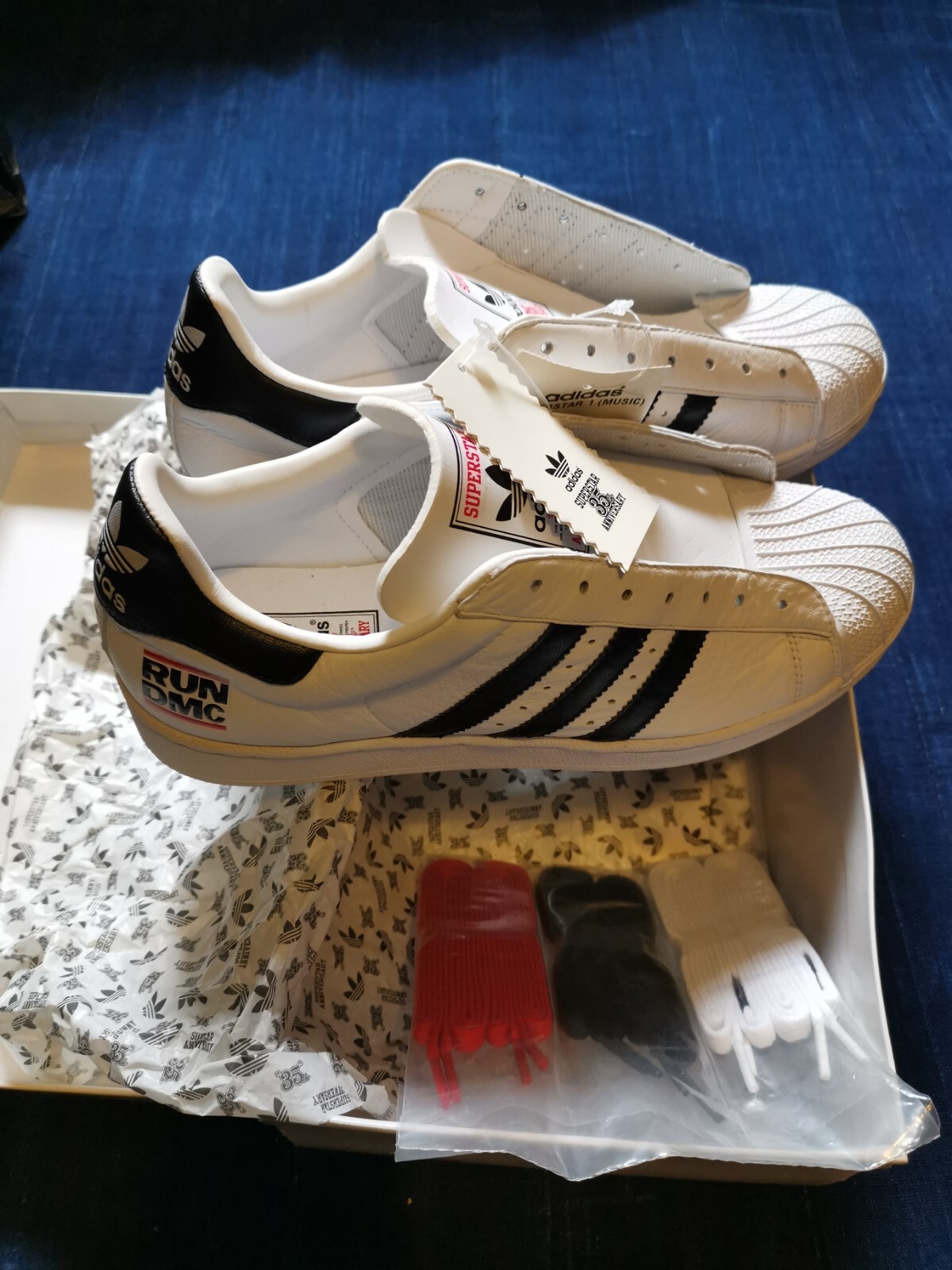 AUTHENTIC Run DMC Adidas 35th Anniversary Superstar | eBay AUTHENTIC Run DMC Adidas 35th Anniversary Superstar | eBay