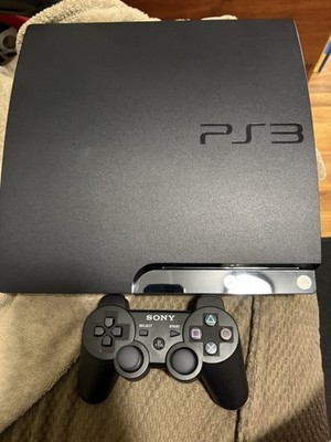 Sony PlayStation 3 PS3 Slim Console With Controller & Cords