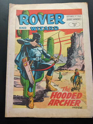 Rover and Wizard Comic, September 19th 1964, FREE UK POSTAGE