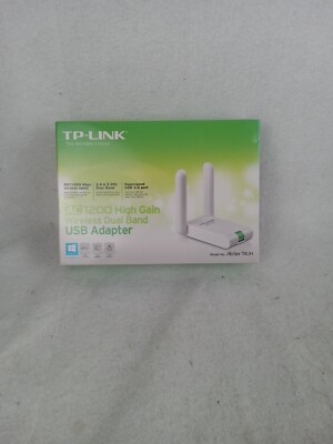 TP-Link AC1200 Wireless High Gain Dual Band USB Adapter (Archer T4UH) White