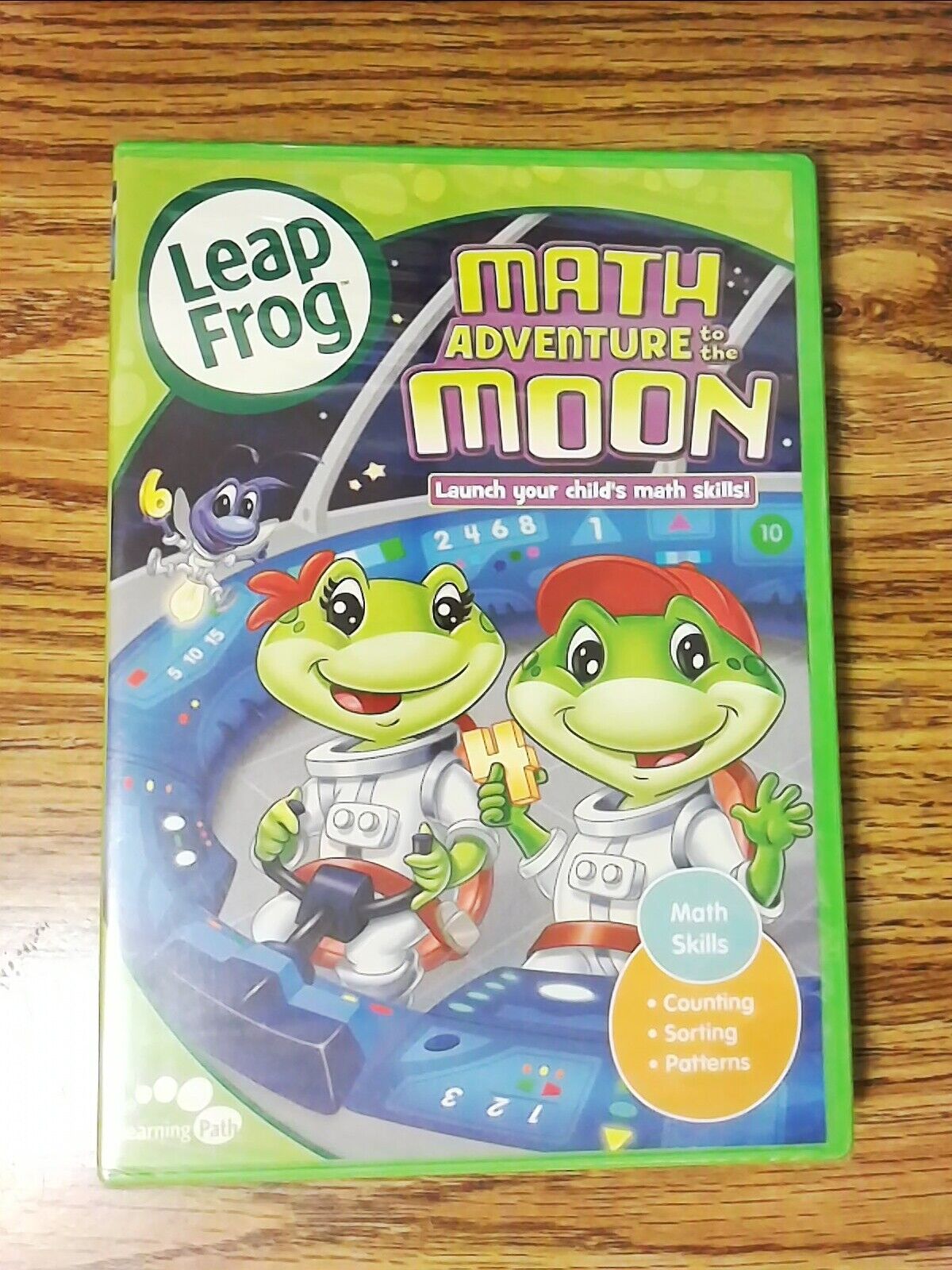 Leap Frog Math Adventure to the Moon, Math Skills: Counting, Sorting, Patterns Leap Frog Math Adventure to the Moon, Math Skills: Counting, Sorting, Patterns