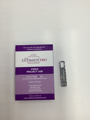Crafters Companion The Ultimate Pro Video Project USB