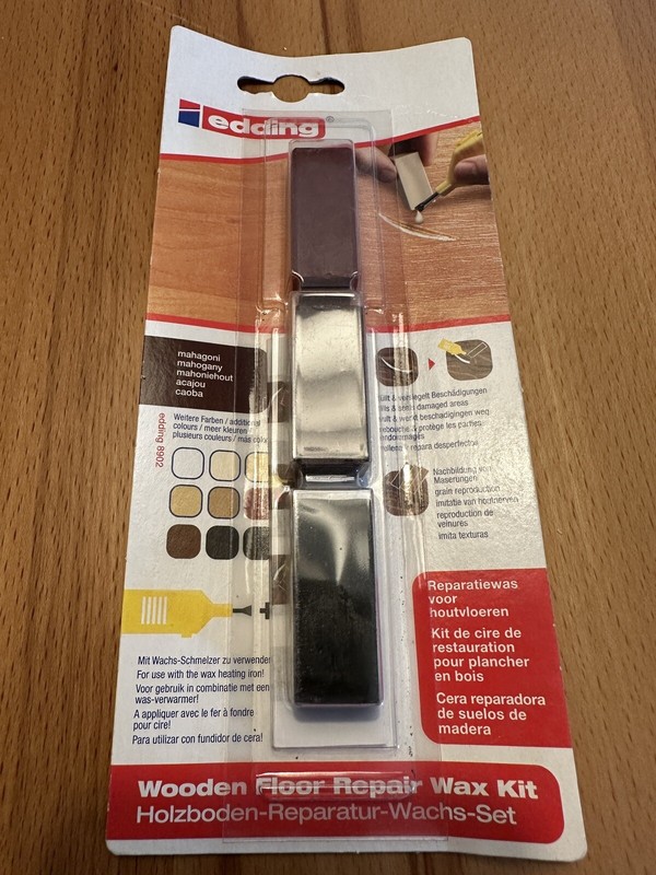Edding Reperatur Wachs Kit 8902 Mahagoni Lagerverkauf