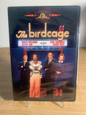 The Birdcage (DVD) w/Robin Williams  .widescreen   ..BRAND NEW & SEALED!