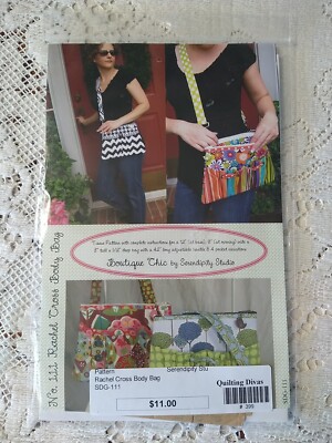 Boutique Chic by Serendipity Studio No 111 Rachel Cross Body Bag Pattern