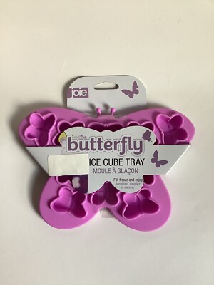 Joie MSC ~Butterfly Ice Cube Tray ~ 12 Cubes