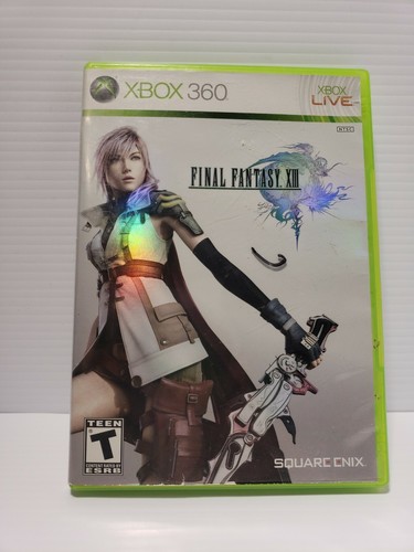 Final Fantasy XIII (Microsoft Xbox 360, 2010, 3-disc Set) no