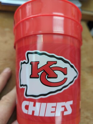 Kansas City CHIEFS Stadium Cups Set Of 2, 25 Oz. Red. Official NFL Combined Ship
