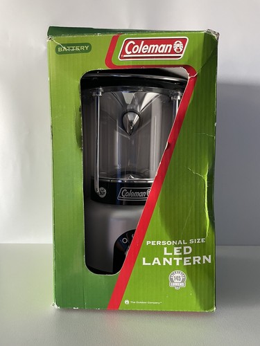 Coleman Personal Size LED Lantern Silver/Black 145 Lumens | eBay