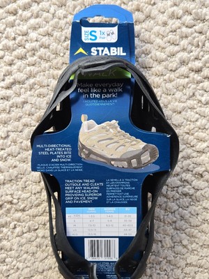 Stabil Traction Tread Cleats Grip on Ice and Snow - Unisex- NEW