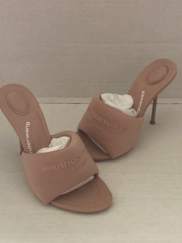 New Alexander Wang Women's Sienna High Heel Slide Sandals