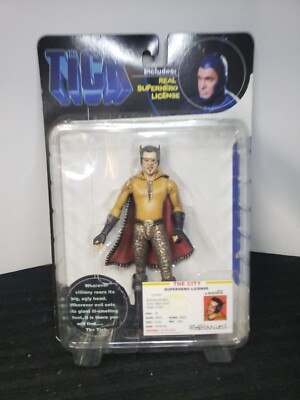 2001 N2TOYS--THE TICK MOVIE--7'' BATMANUEL action  FIGURE real license inside