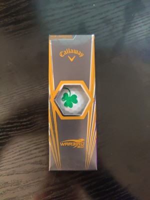 Pack of 3 Callaway Warbird 2.0 Golf Balls logo Zerto #1's, see pic free ship