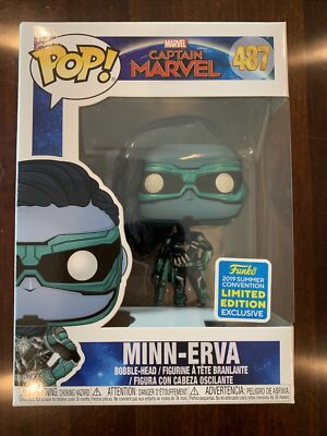 Funko POP! Captain Marvel Minn-Erva [2019 Summer Convention EXCLUSIVE]