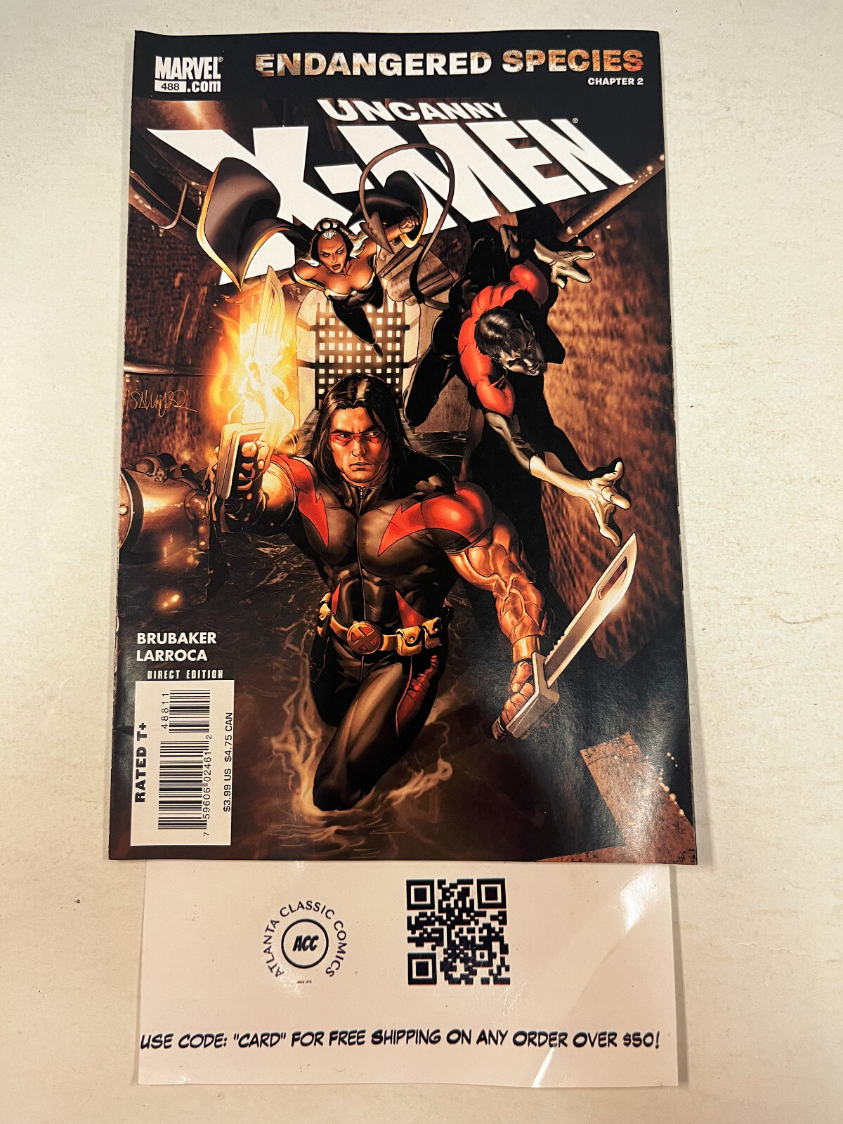 Uncanny X-men #488 NM Marvel Comic Book Gambit Rogue Wolverine