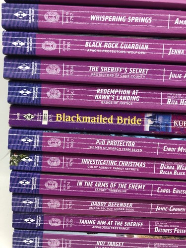 Lot Of 60 Harlequin Romance Intrigue Series Books