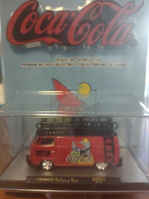 2021 M2 MACHINES 1960 VW VOLKSWAGEN DELIVERY VAN COCA COLA NMD01 21-11   