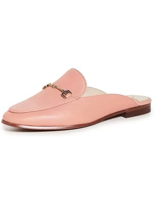 

Женские кожаные сабо без шнуровки SAM EDELMAN Pink Hardware Linnie на блочном каблуке, размер 8,5 м, Розовый, F712602