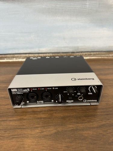Steinberg UR22 MKII 2x2 USB Audio Interface Untested Not