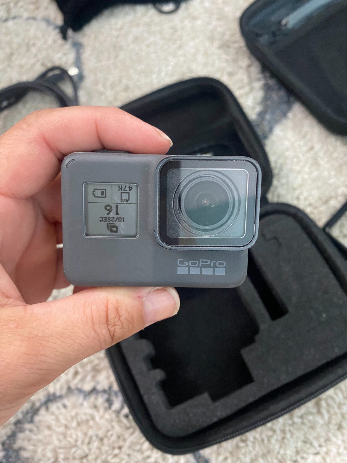 gopro hero 5 black bundle with tons of accessories and Karma