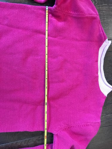 The Company Store Company Kids Pink Penguin Winter sweater girls Size Large Bx29