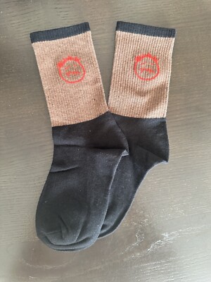    CACTUS JACK Travis Scott Socks   Brown Black   Size Large   New SB Dunk