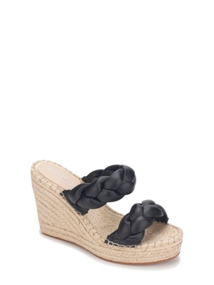 KENNETH COLE NEW YORK Женские черные туфли на танкетке Olivia на платформе 1-1/2, 7 М