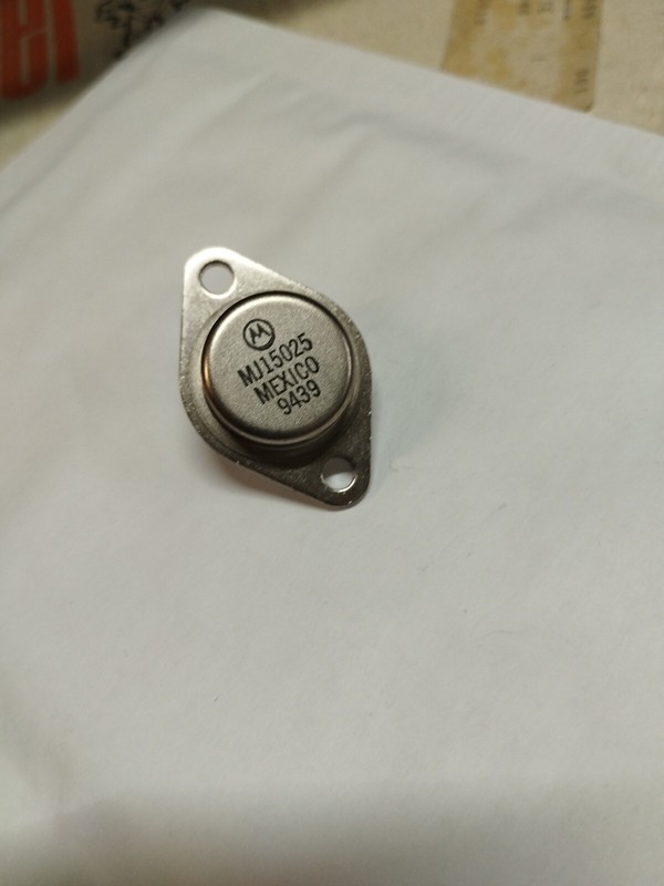 Mj15025  Transistor  Mj 15025.  To3      Nos                F6h41/4