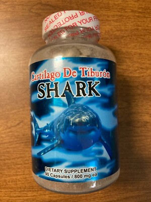 Cartilago De Tiburon Shark Cartilage Supplement 800mg 90 capsules