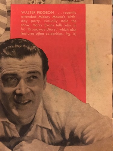 Farley Granger signed The Family Circle Magazine