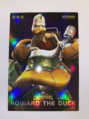 Marvel Contest of Champions Arcade Game Card# 33 Howard The Duck Foil Version
