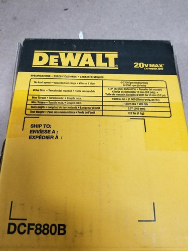 DEWALT 20v 1/2