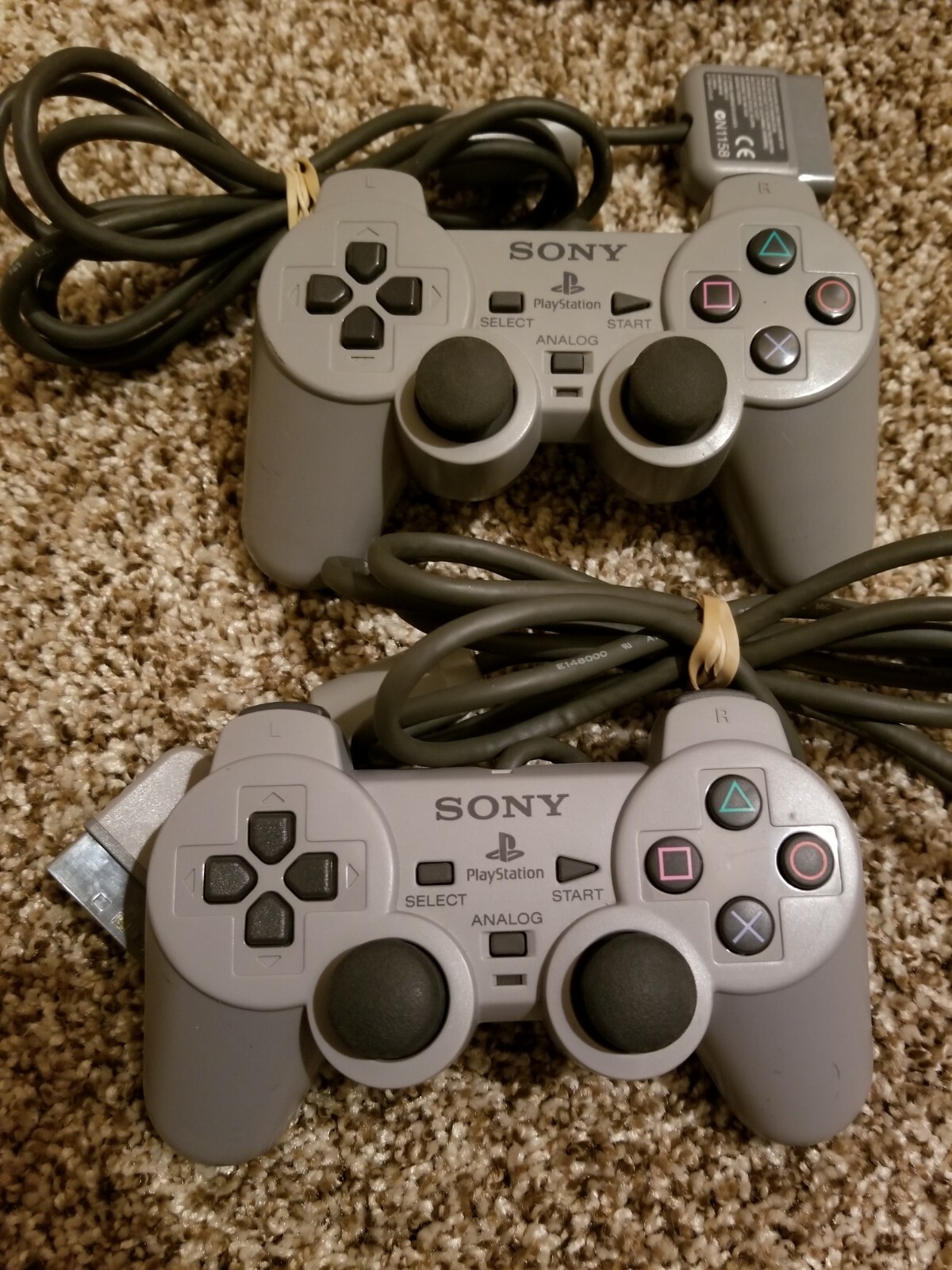 SONY PlayStation1 PS1 SCPH-9001 REFURBISHED!!! CLEANED!!! WITH 2 CONTROLLERS!!!