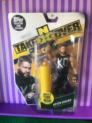 WWE NXT Takeover Kevin Owens with Topps Collectors Card Mattel READ INFO