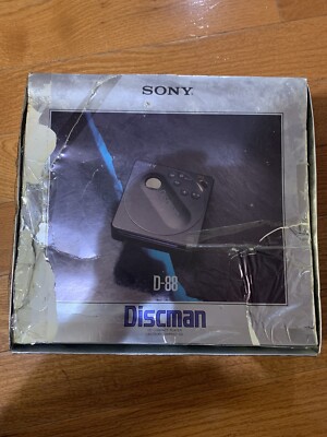 Sony D-88 Discman CD Player Box Only ,no Player