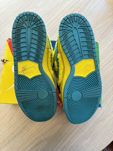 Size 10 - Nike Dunk Low SB x Grateful Dead Yellow Bear READ PLEASE!