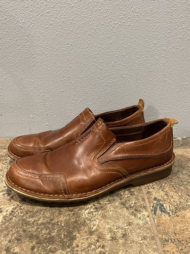 Clarks leather Slip on Loafers Men Size 11M 72558 | eBay