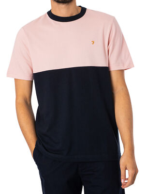 

Мужская футболка Farah Tony Color Block, Разноцветный, Multicoloured, F4KSD015-652