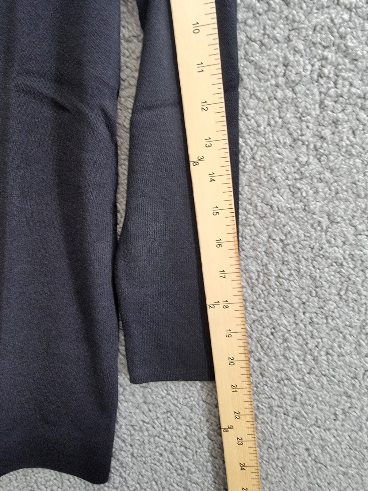 Kasper Open-Front Long-Sleeve Sweater Women's XS Black Solid Pull On Closure - Picture 5 of 17